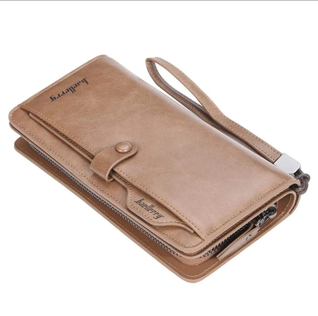 Unisex Long Leather Wallet