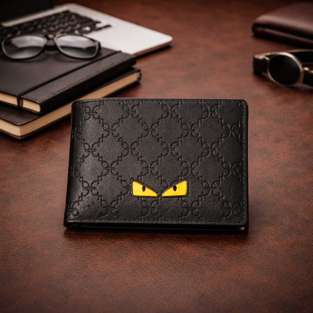 Luxury Leather Fendi Wallet with Box - PocketHub Special edition