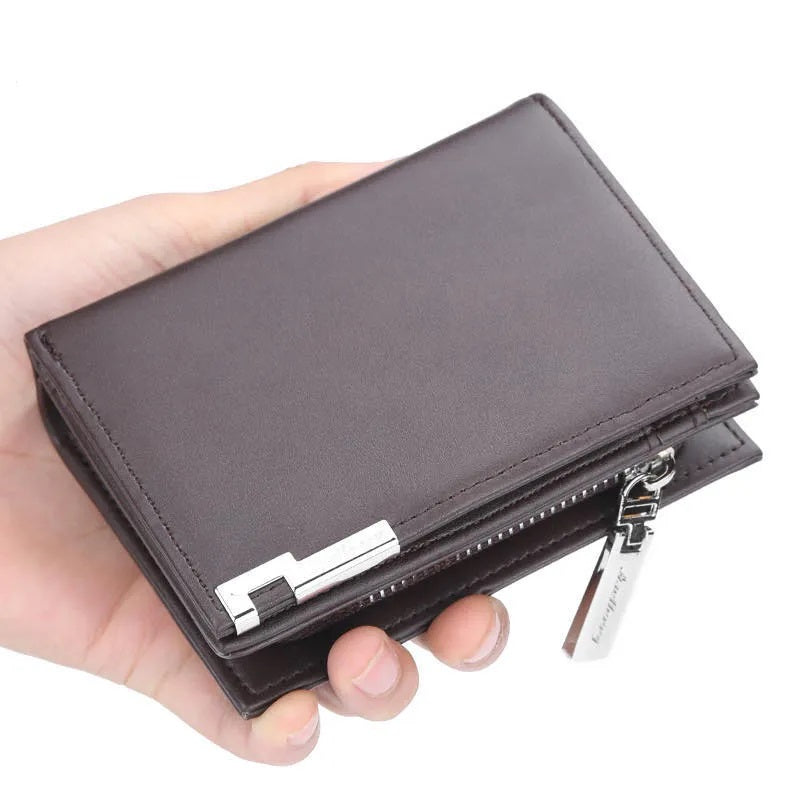 Unisex Half-Long Zipper Wallet