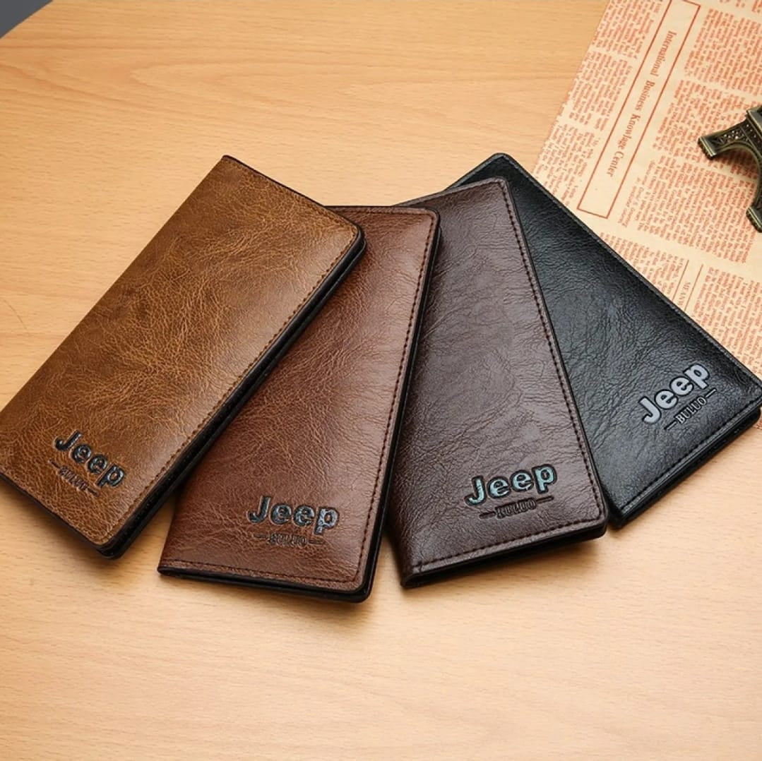 Luxury Slim Jeep Long Wallet