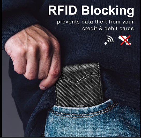Carbon Fibre Slim Wallet