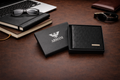 Luxury Leather Armani Wallet with Box - PocketHub Special edition