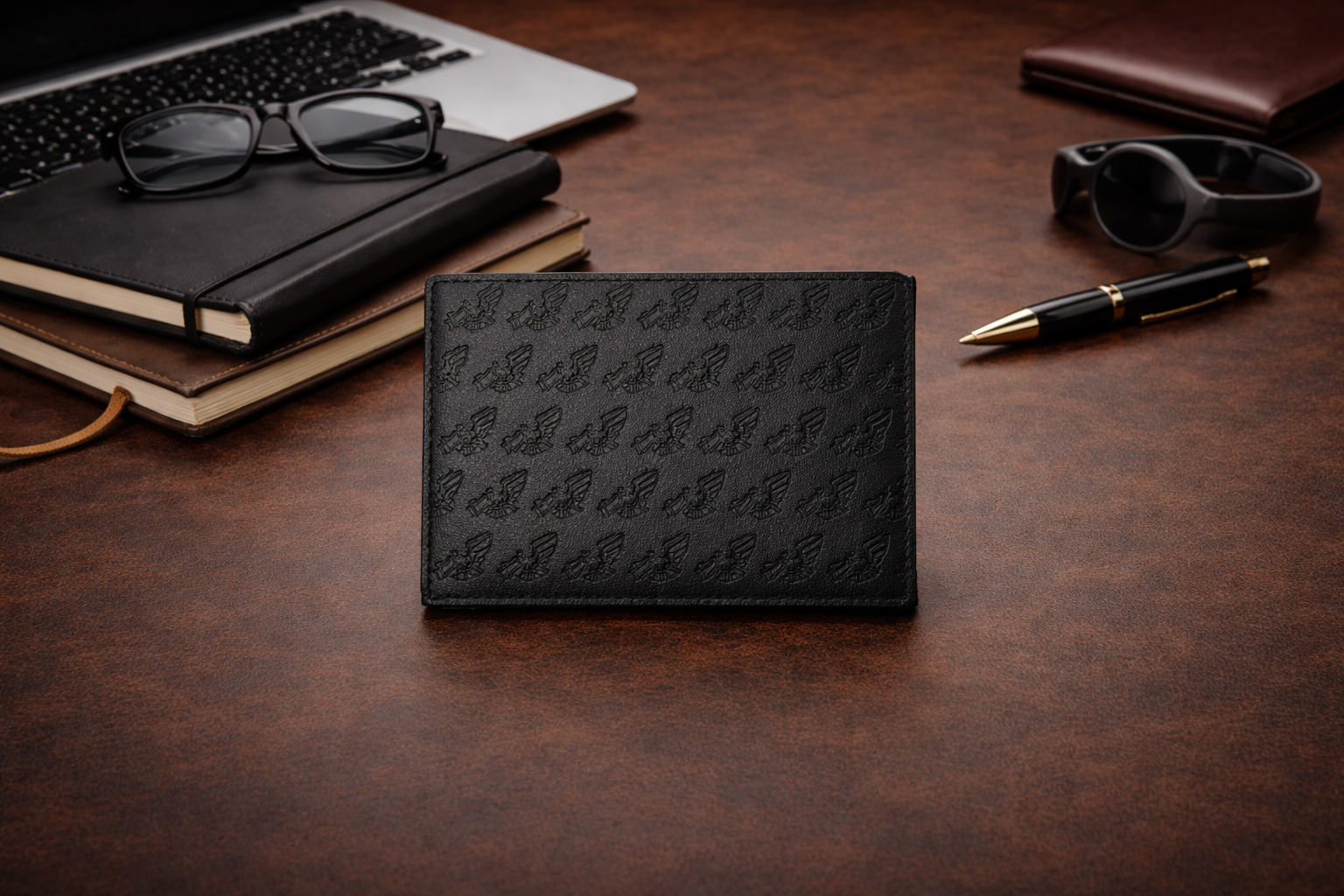 Luxury Leather Armani Wallet with Box - PocketHub Special edition