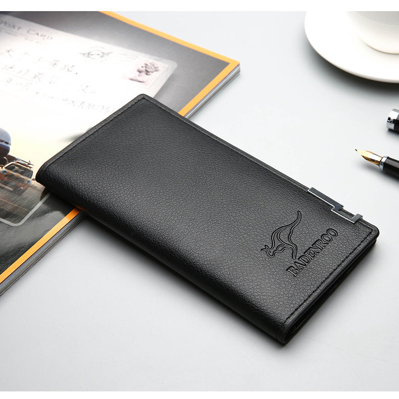 Premium Slim Kangaroo Long Wallet