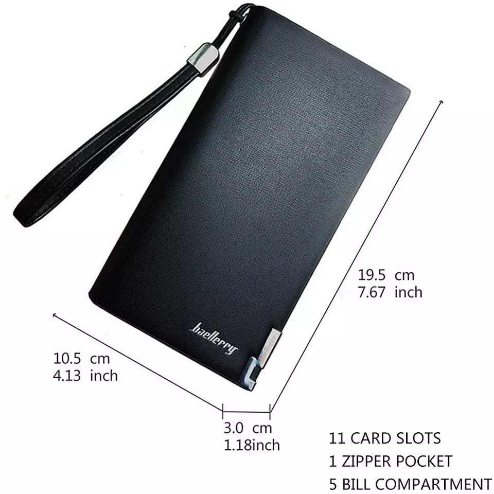 Unisex Long Zipper Wallet