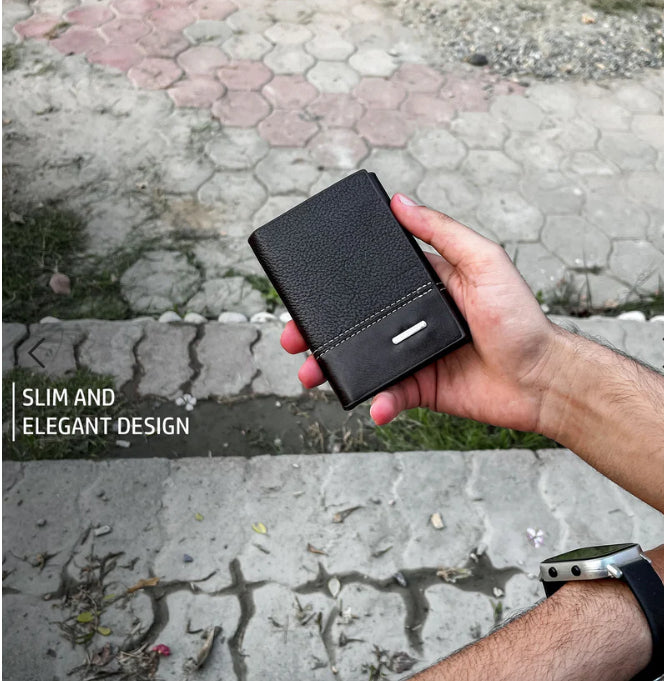 Premium Trifold Leather Wallet