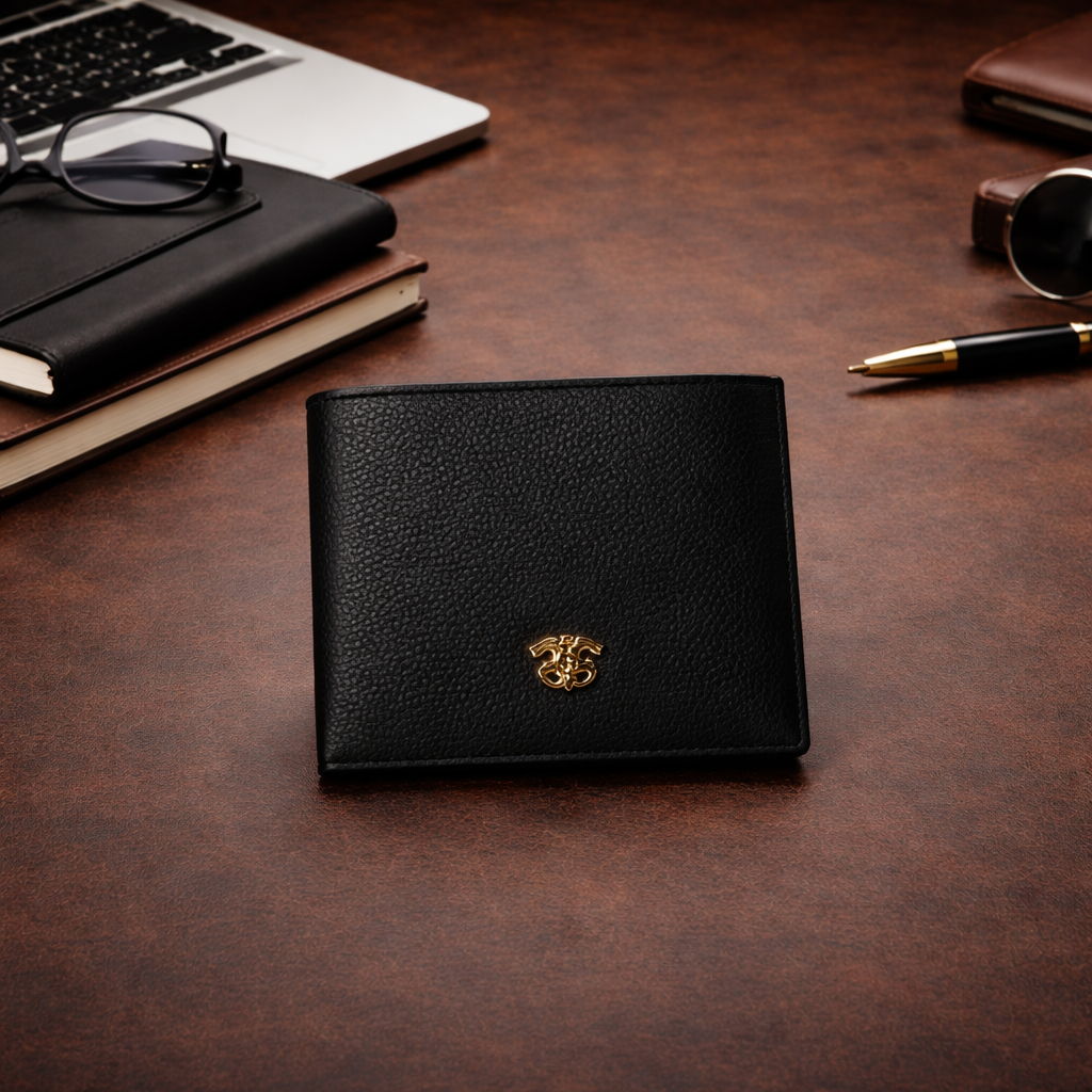 Luxury Leather Versace Wallet with Box - PocketHub Special edition