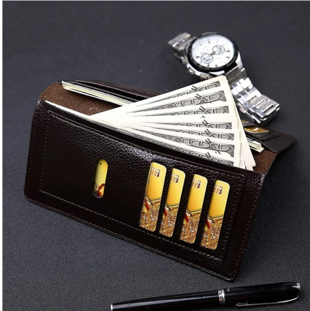 Luxury Slim Jeep Long Wallet