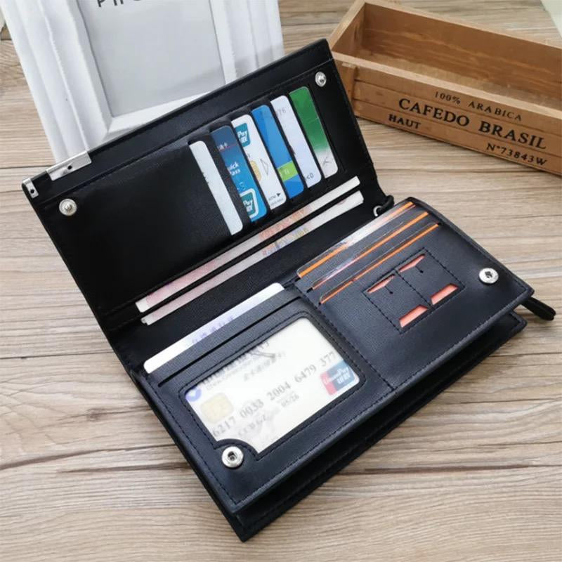 Unisex Long Zipper Wallet