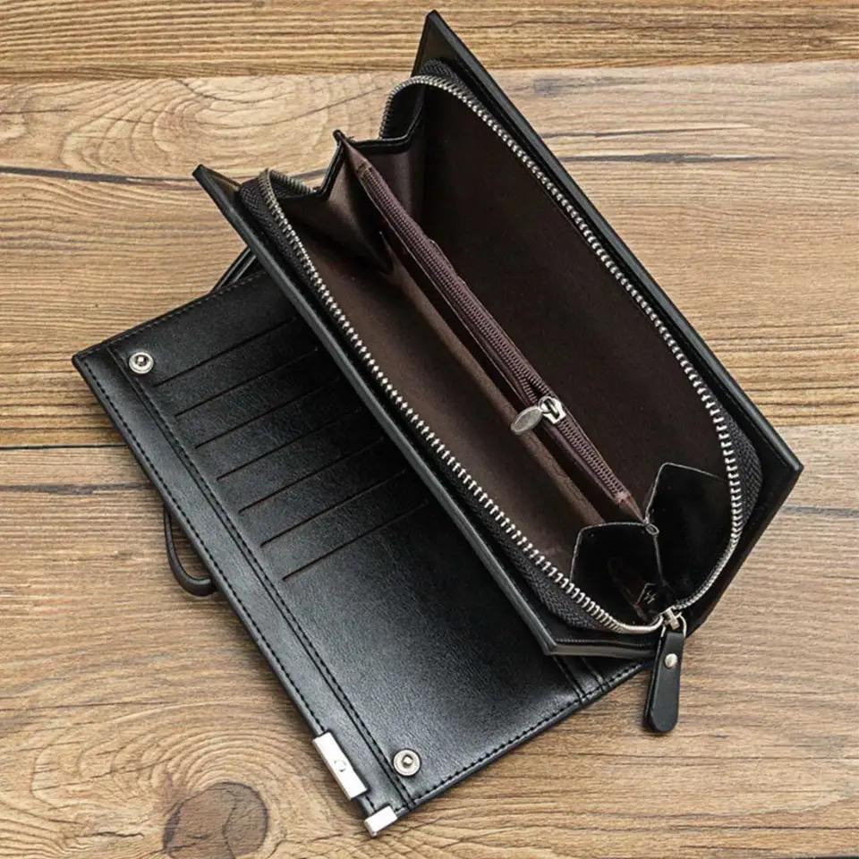 Unisex Long Zipper Wallet