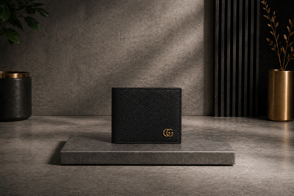 Luxury Leather Gucci Wallet with Box - PocketHub Special edition