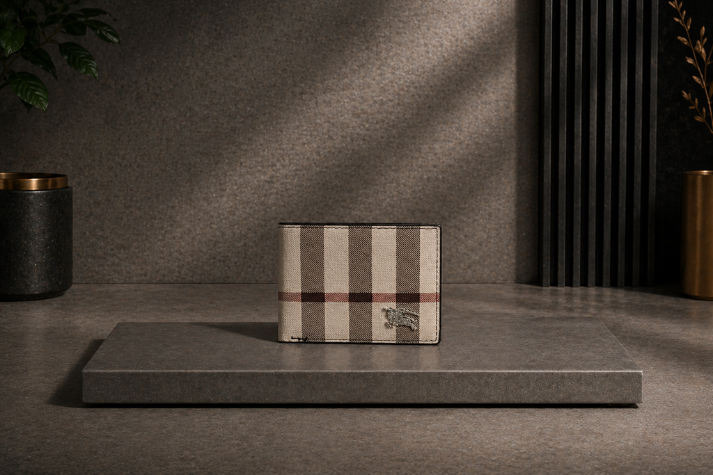 Luxury Leather Burberry Wallet with Box - PocketHub Special edition