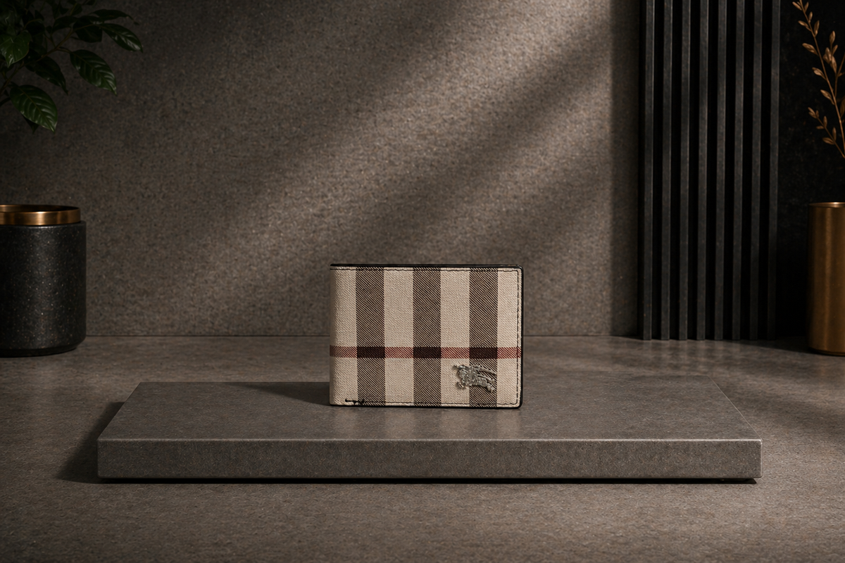 Luxury Leather Burberry Wallet with Box - PocketHub Special edition
