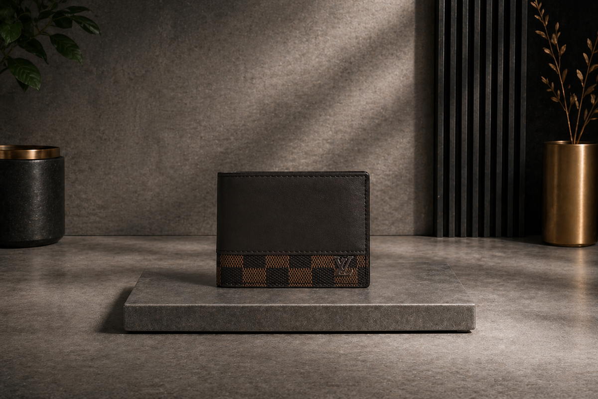 Luxury Leather LV Wallet with Box - PocketHub Special edition