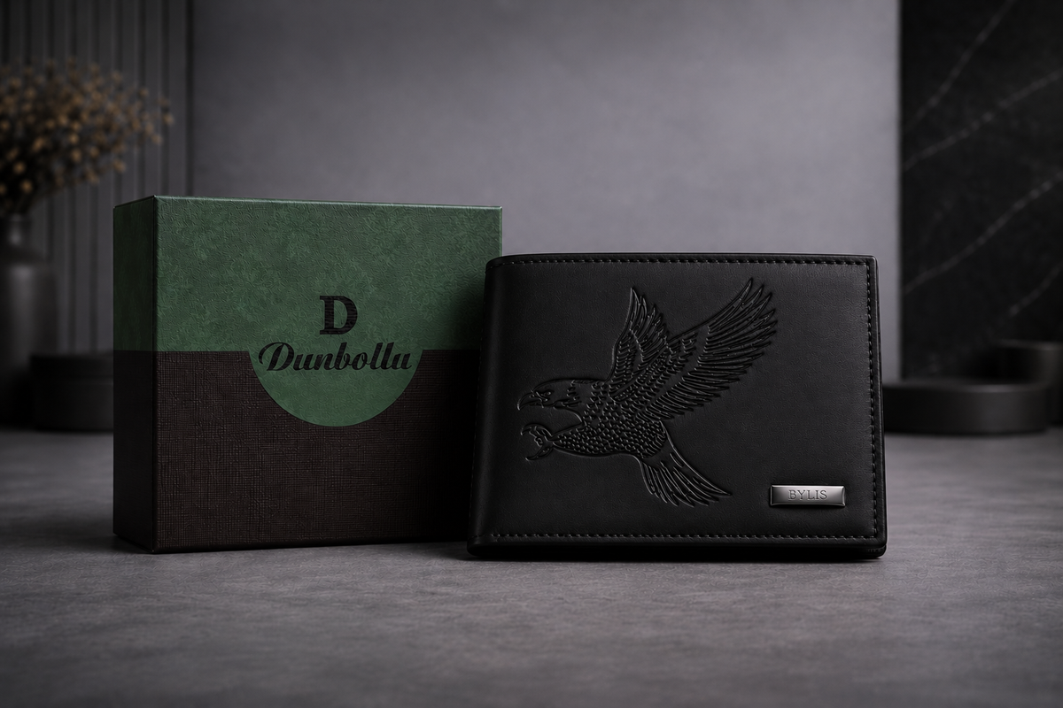 Classic Leather Eagle Wallet