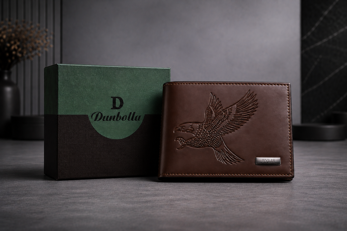 Classic Leather Eagle Wallet