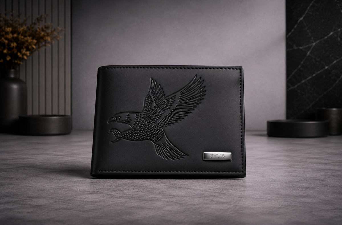 Classic Leather Eagle Wallet