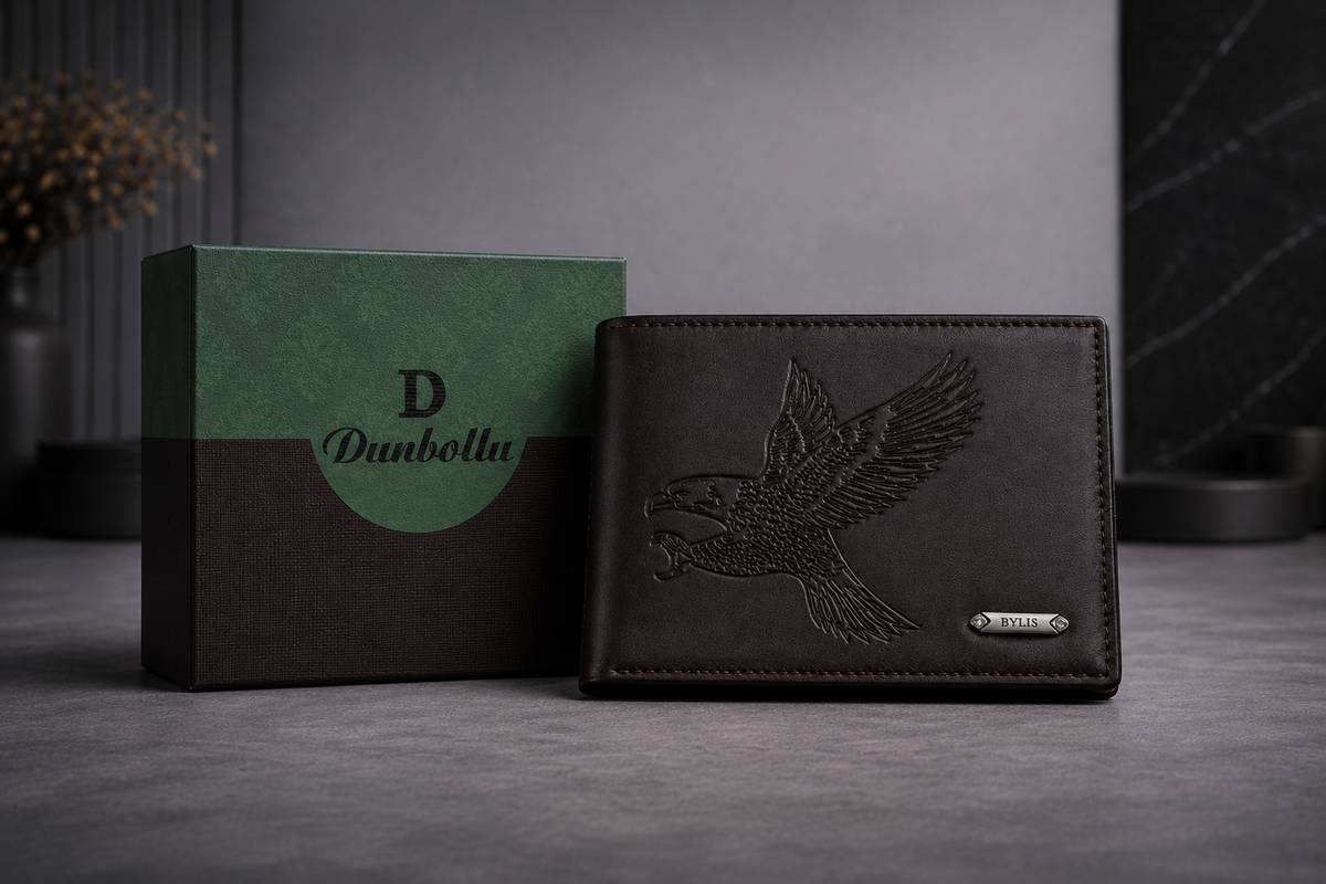 Classic Leather Eagle Wallet