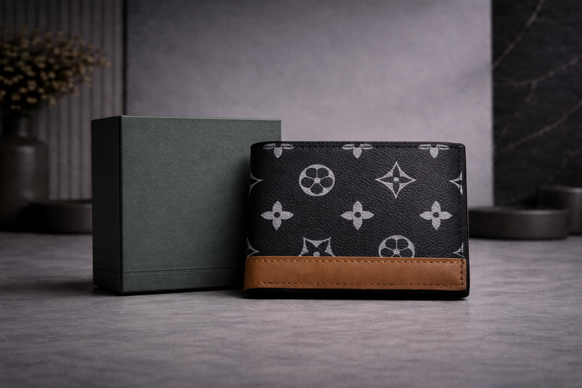 Classic LV Wallet with Box - Pockethub Classic Edition
