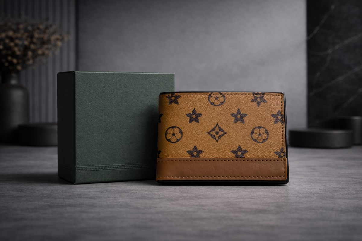 Classic LV Wallet with Box - Pockethub Classic Edition