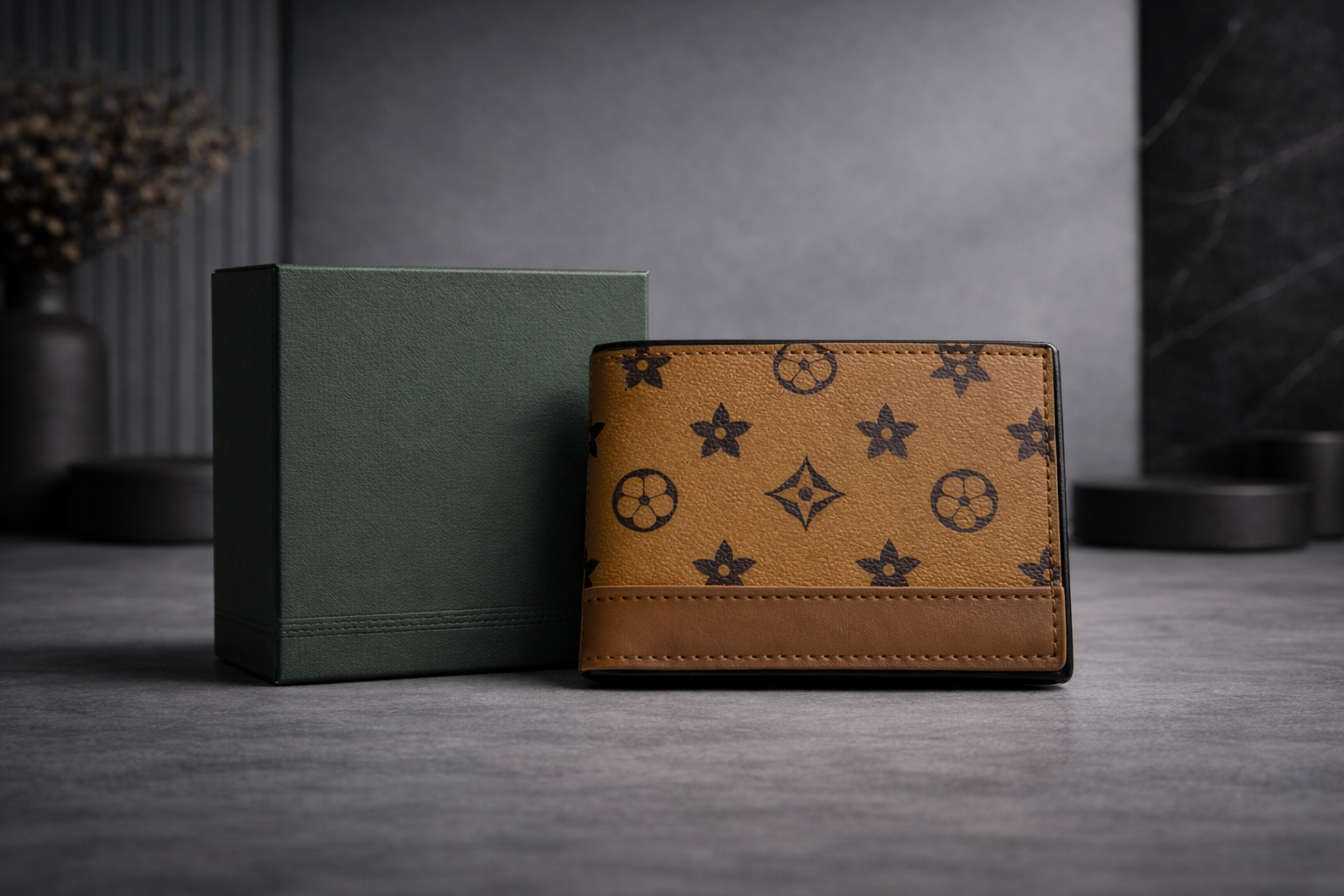 Classic LV Wallet with Box - Pockethub Classic Edition