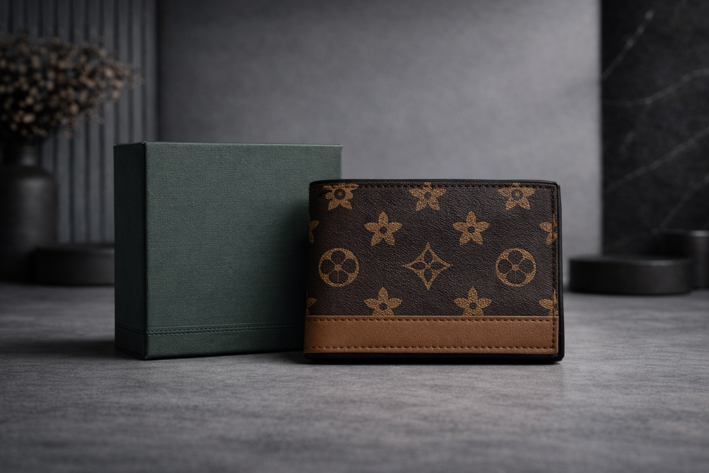 Classic LV Wallet with Box - Pockethub Classic Edition