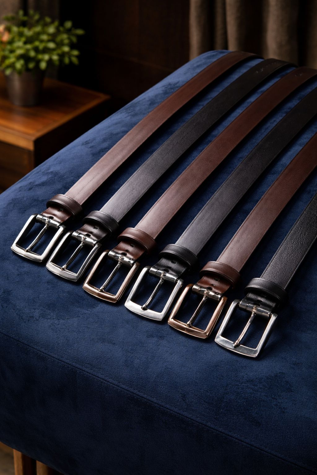 Premium Pockethub Leather Belt