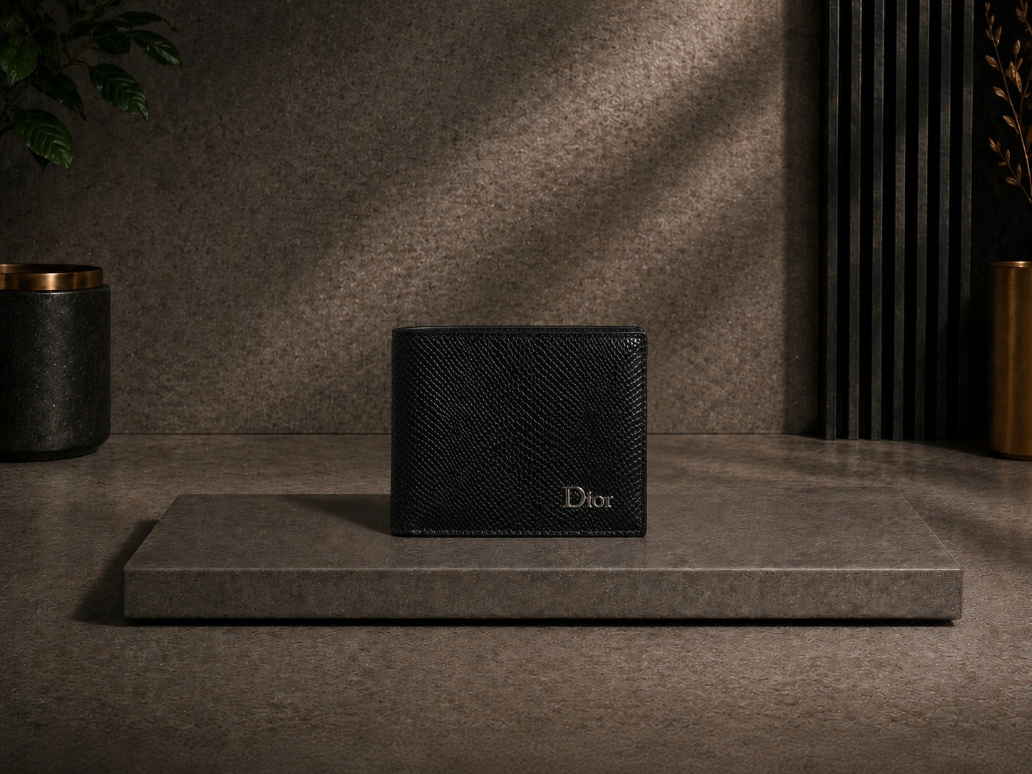 Luxury Leather Dior Wallet with Box - PocketHub Special edition