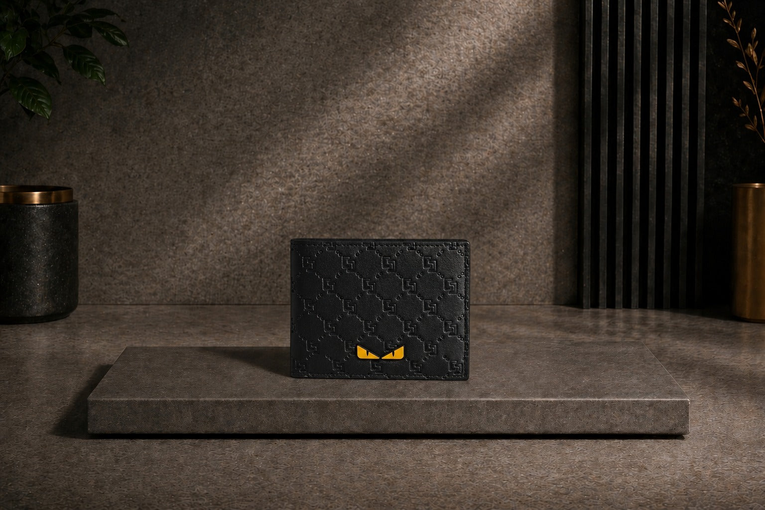 Luxury Leather Fendi Wallet with Box - PocketHub Special edition
