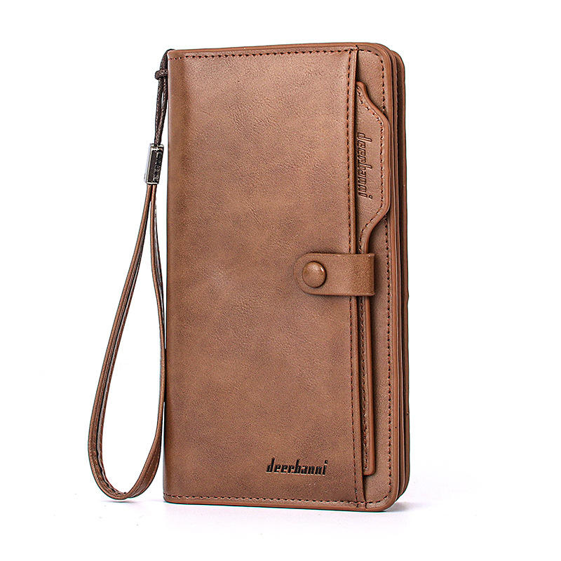 Unisex Long Leather Wallet