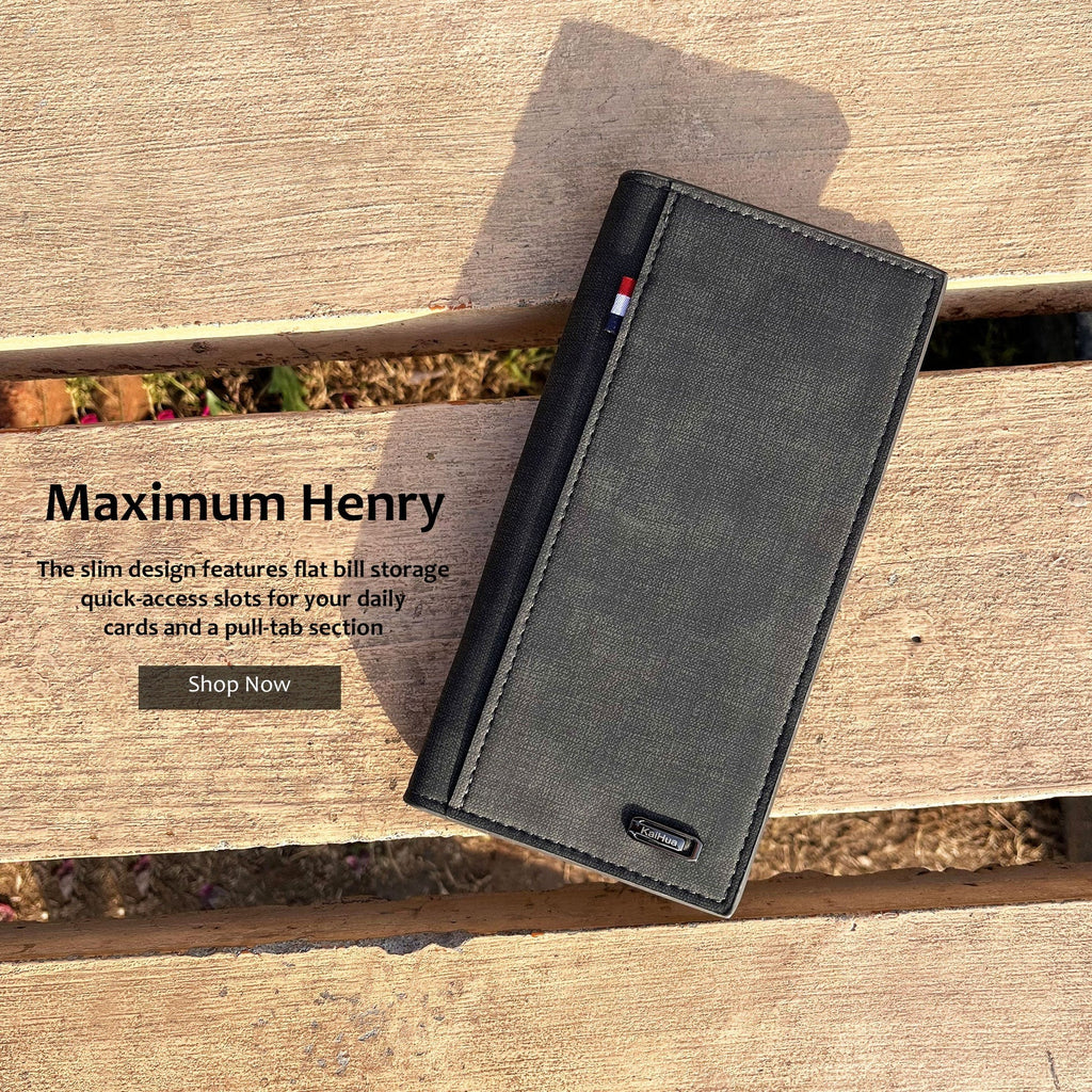 Binfa Imported Long Slim Wallet